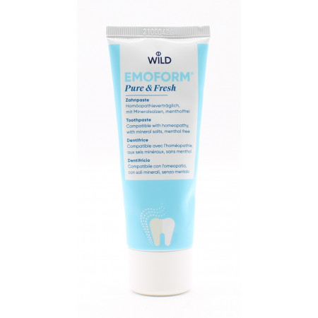 Wild Emoform Pure & Fresh Dentifrice 75ml - Univers Pharmacie