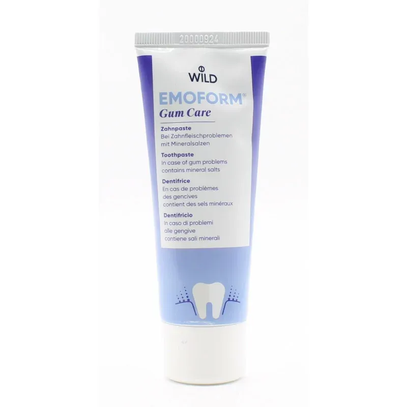 Wild Emoform Gum Care Dentifrice 75ml - Univers Pharmacie