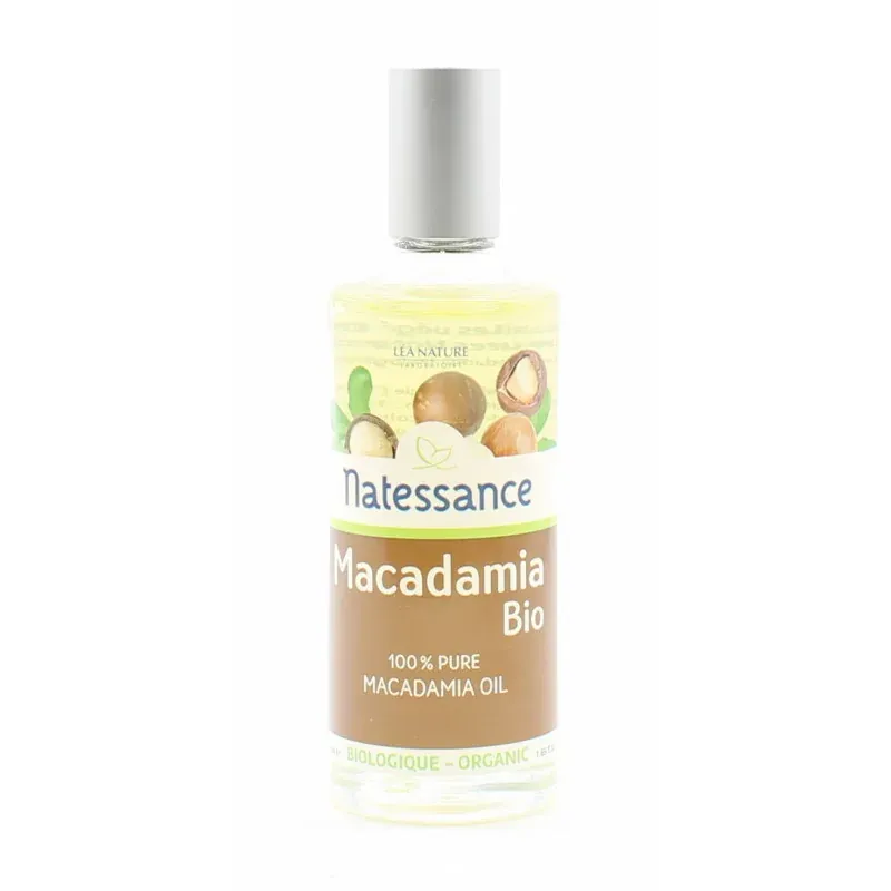 Natessance Huile de Macadamia Bio 50ml - Univers Pharmacie