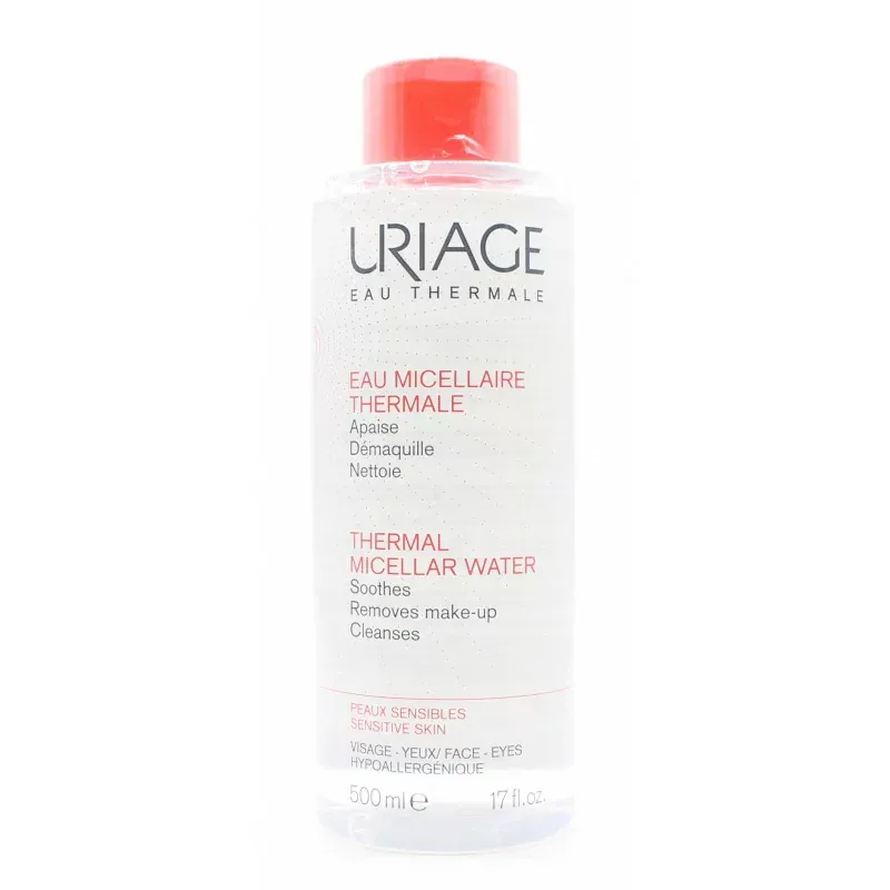 Uriage Eau Micellaire Thermale Peaux Sensibles 500ml - Univers Pharmacie