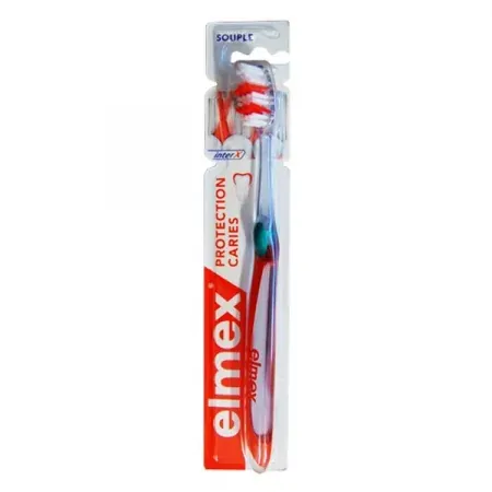 Elmex Brosse à Dents Souple InterX Anti-caries - Univers Pharmacie