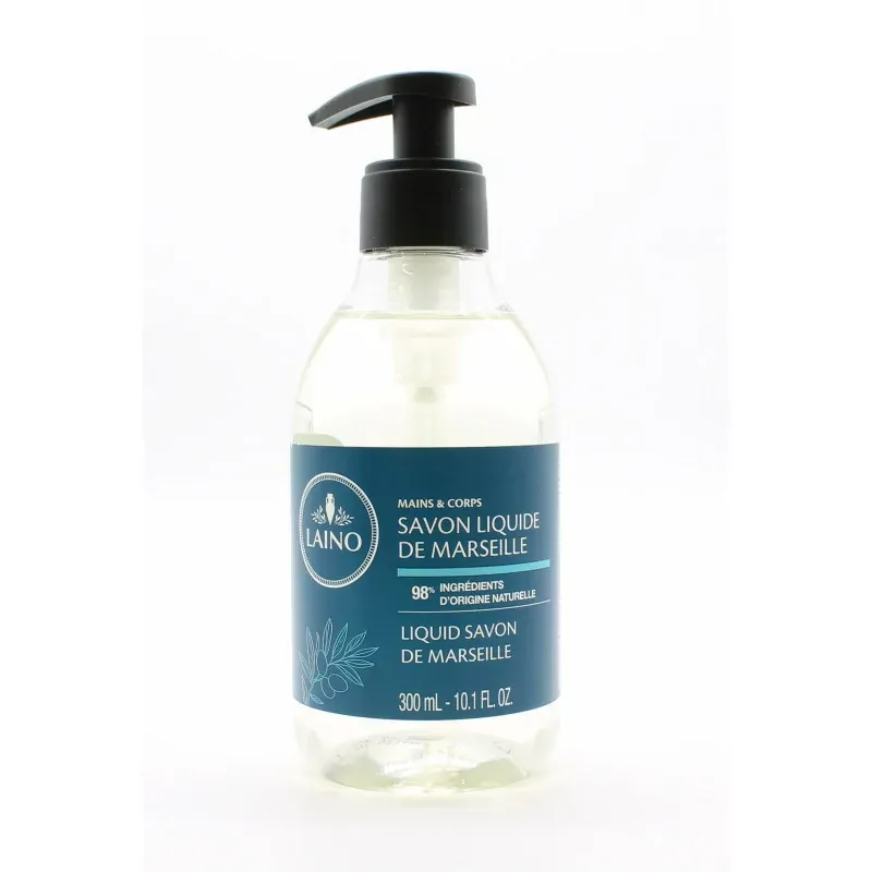 Laino Savon Liquide de Marseille 300ml - Univers Pharmacie