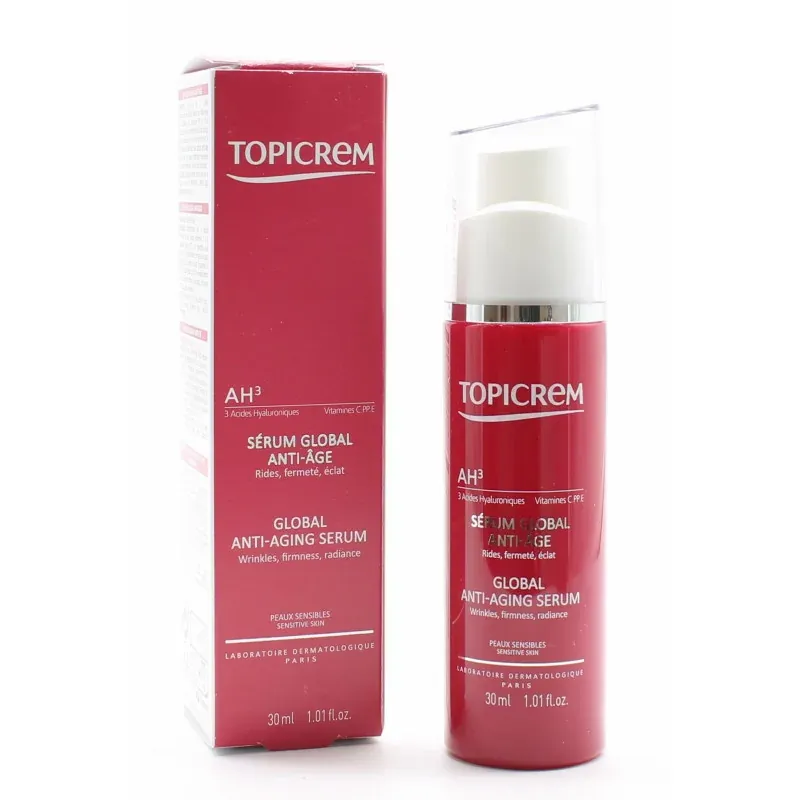 Topicrem AH3 Sérum Global Anti-âge 30ml- Univers Pharmacie