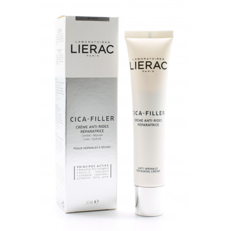 Lierac Cica-Filler Crème Anti-rides Réparatrice 30ml - Univers Pharmacie