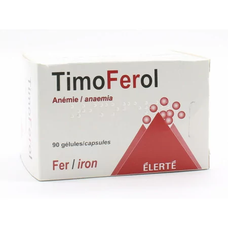 TimoFerol 90 gélules - Univers Pharmacie