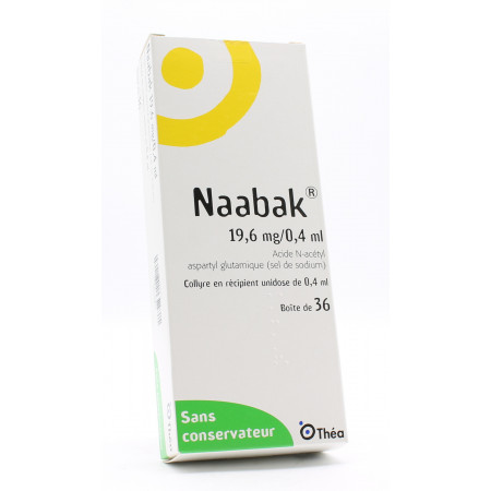 Naabak 19,6mg/0,4ml Unidoses X36 - Univers Pharmacie