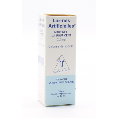 Larmes Artificielles Martinet 1,4 pour Cent Collyre 10ml - Univers Pharmacie