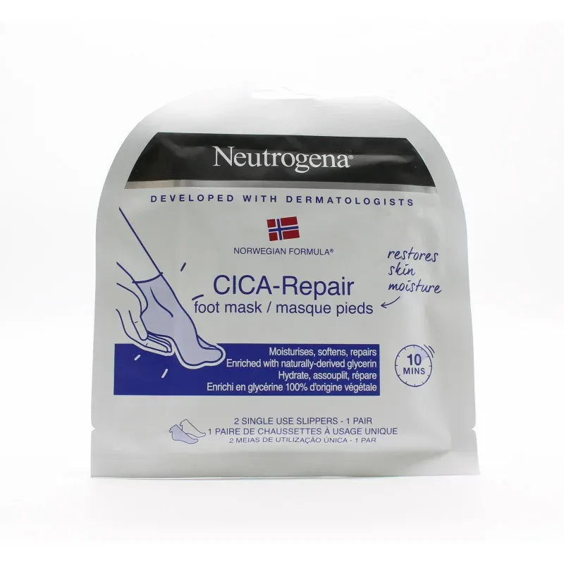 Neutrogena Cica-Repair Masque Pieds 1 paire Neutrogena Cica-Repair Masque Pieds 1 paire