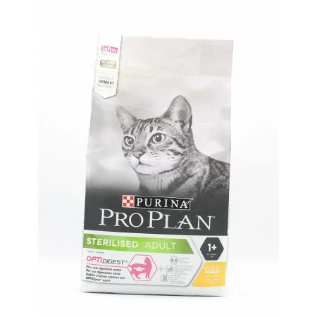 Purina ProPlan Sterilised Adult Chat Poulet 1,5kg - Univers Pharmacie