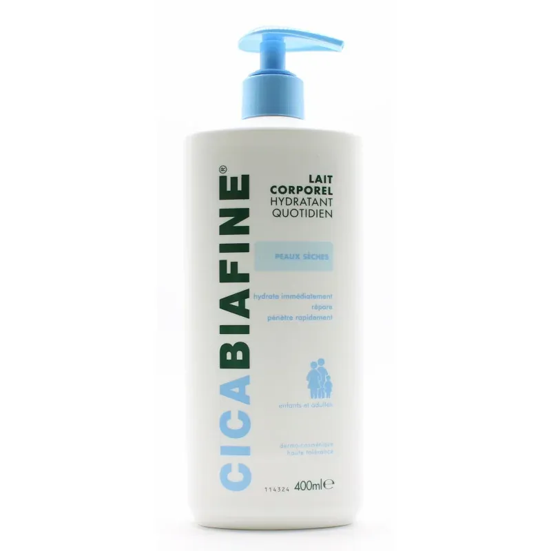 Cicabiafine Lait Corporel Hydratant 400ml - Univers Pharmacie