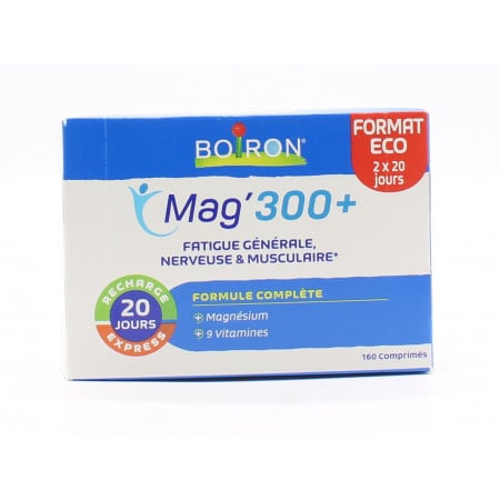 Boiron Mag' 300+ 160 comprimés - Univers Pharmacie