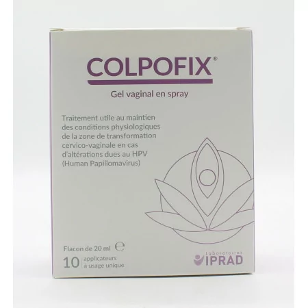 Colpofix Gel Vaginal en Spray 20ml - Univers Pharmacie
