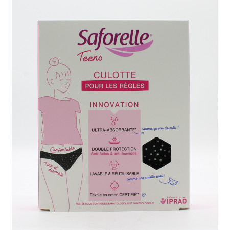 Saforelle Teens Culotte pour les Règles Taille 12 ans - Univers Pharmacie