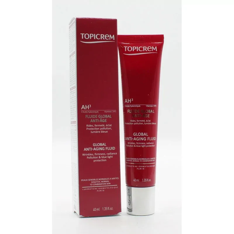 Topicrem AH3 Fluide Global Anti-âge 40ml - Univers Pharmacie
