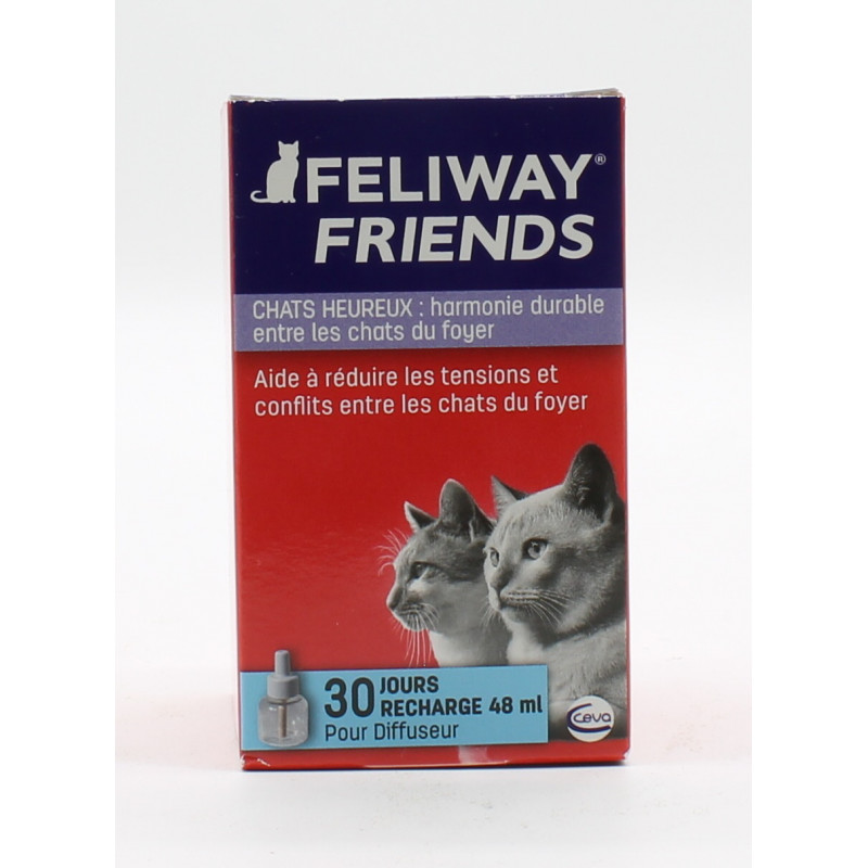 Feliway Friends Chats Heureux Recharge 48ml - Univers Pharmacie