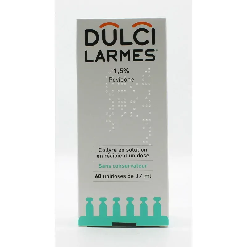 Dulcilarmes 1,5% 60X0,4ml - Univers Pharmacie Dulcilarmes 1,5% 60X0,4ml - Univers Pharmacie