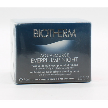 Biotherm Aquasource Everplum Night 75ml - Univers Pharmacie