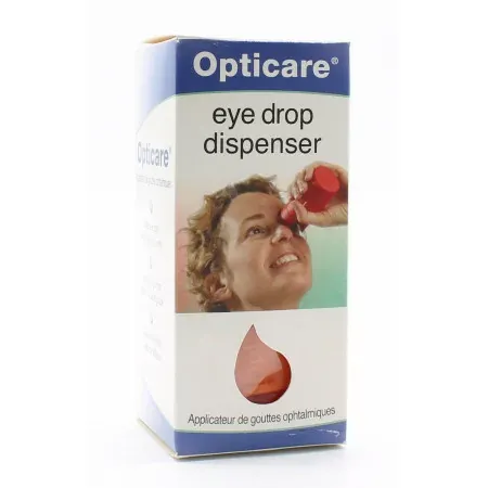 Opticare Applicateur de Gouttes Ophtalmiques - Univers Pharmacie