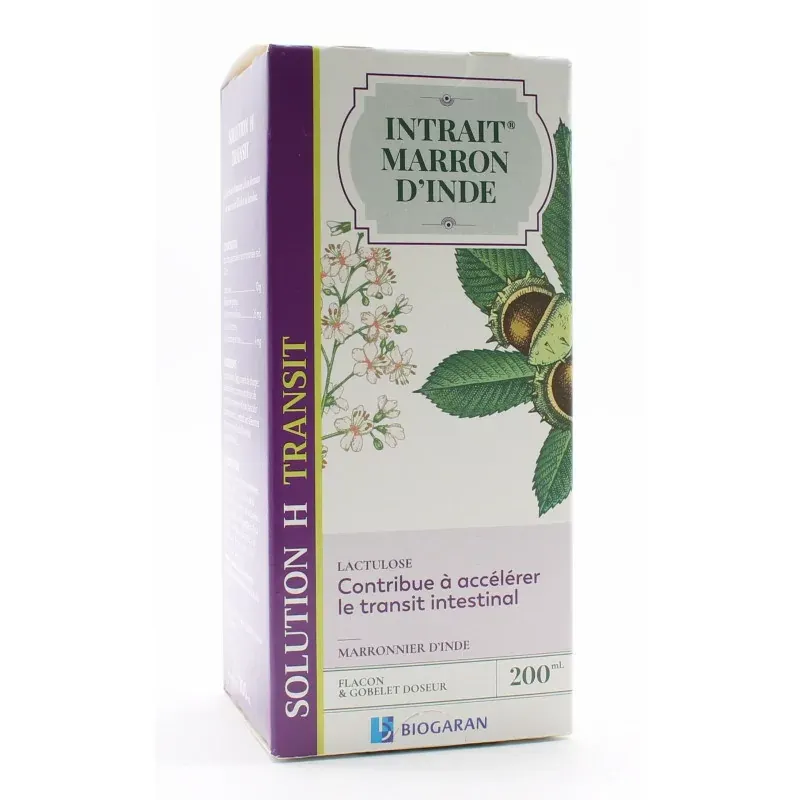 Intrait Marron d'Inde Solution H Transit 200ml - Univers Pharmacie