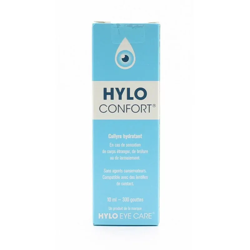 Hylo Confort Collyre Hydratant 10ml - Univers Pharmacie Hylo Confort Collyre Hydratant 10ml - Univers Pharmacie