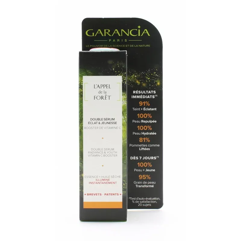 Garancia [L'Appel de la Forêt] Double Sérum Eclat&Jeunesse 8ml - Univers Pharmacie