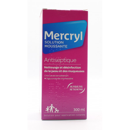 Mercryl Solution Moussante Antiseptique 300ml