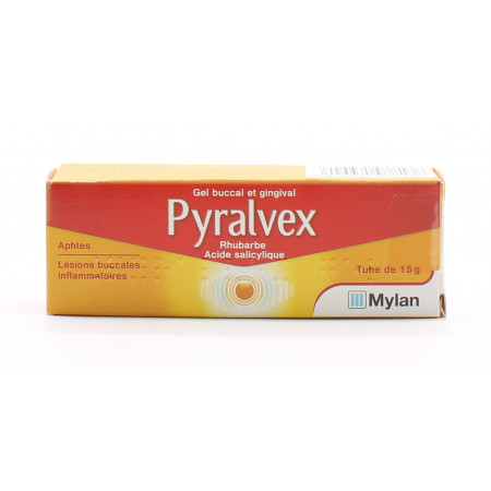 Pyralvex Gel Buccal et Gingival 15g - Univers Pharmacie