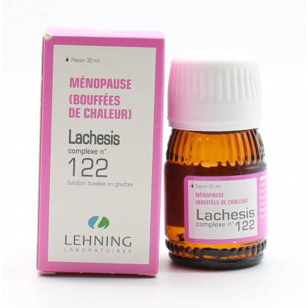 Lehning Lachesis Complexe n°122 30ml - Univers Pharmacie
