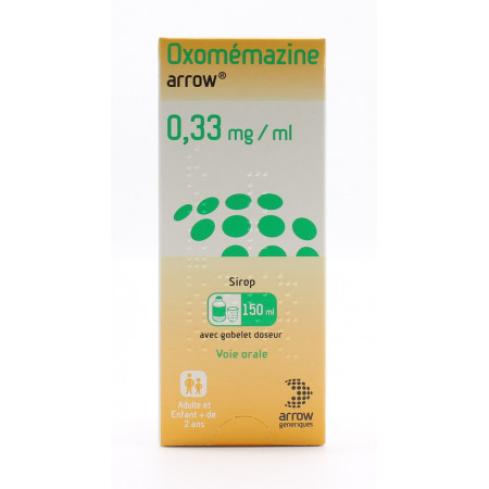 Oxomémazine Arrow 0,33mg/ml 150ml