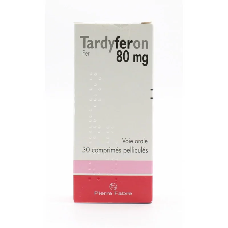 Tardyferon 80mg 30 comprimés - Univers Pharmacie
