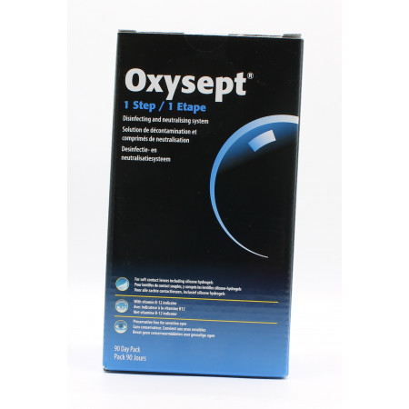 Oxysept 1 Étape Kit de Décontamination - Univers Pharmacie