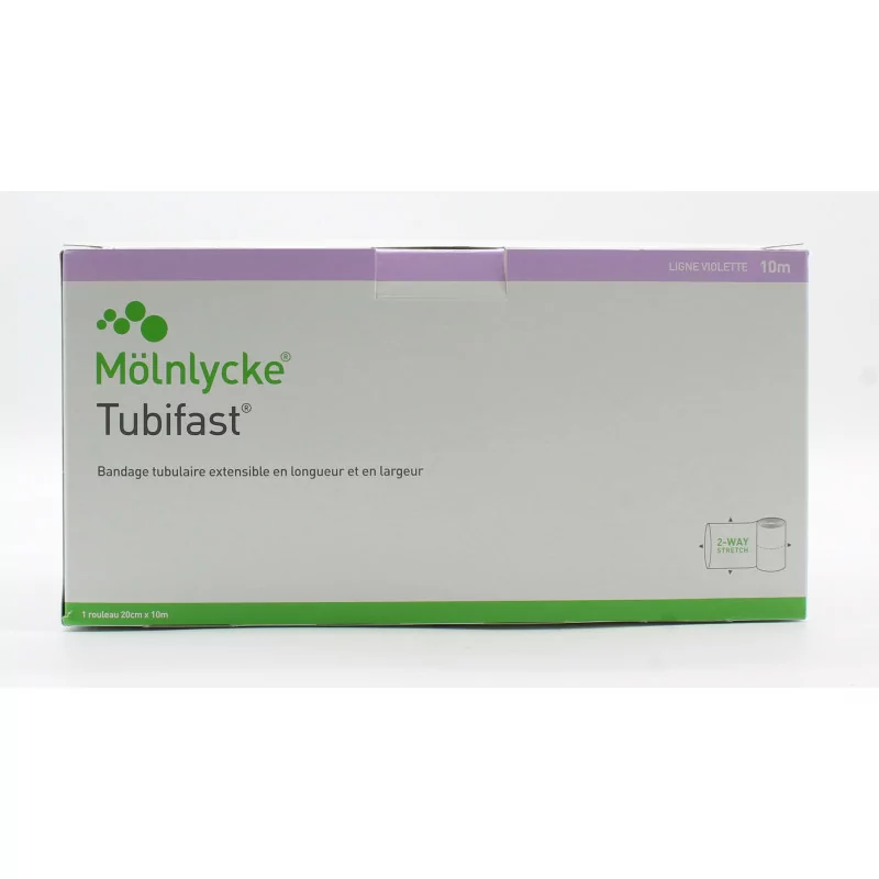 Mölnlycke Tubifast Ligne Violette 10m - Univers Pharmacie