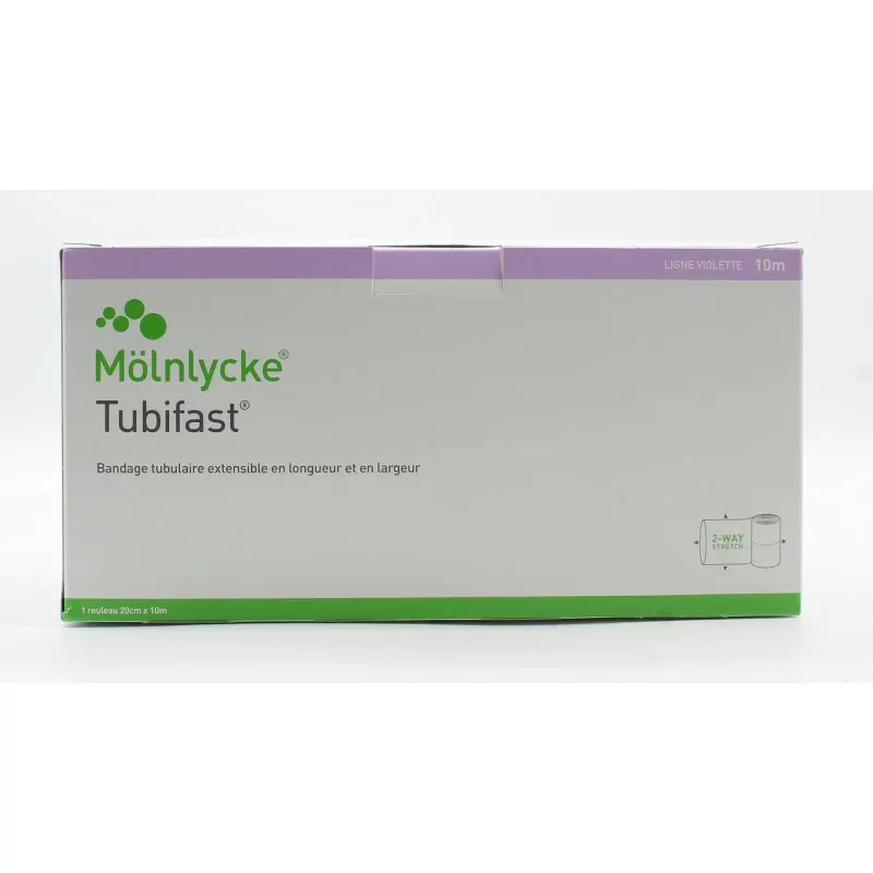 Mölnlycke Tubifast Ligne Violette 10m - Univers Pharmacie