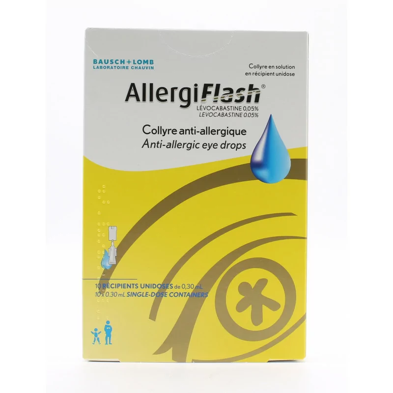 AllergiFlash Collyre 10X0,3ml - Univers Pharmacie