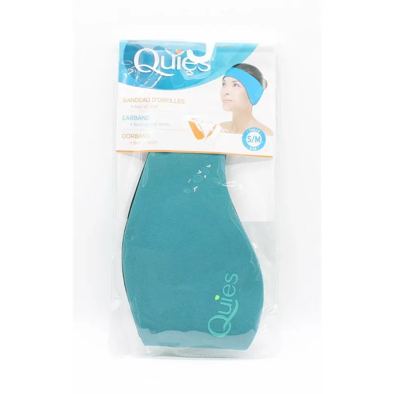 Quies Bandeau d'Oreilles Bain et Sport S/M - Univers Pharmacie