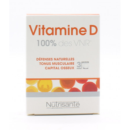 Nutrisanté Vitamine D 90 comprimés - Univers Pharmacie