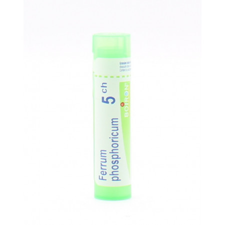 Boiron Ferrum Phosphoricum 5ch tube granules - Univers Pharmacie
