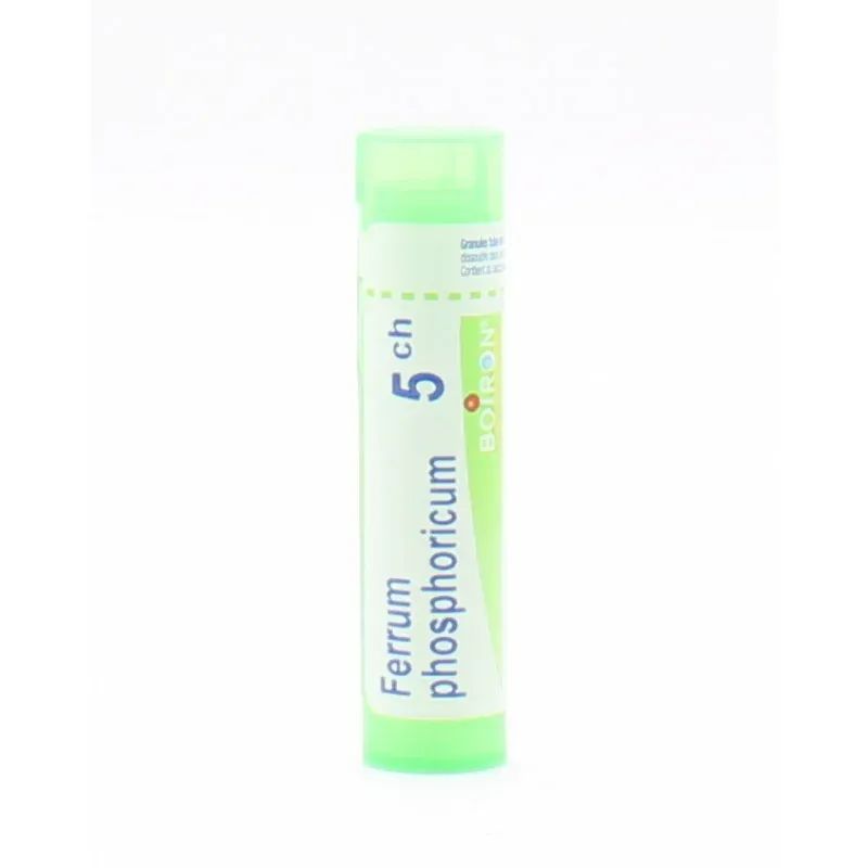 Boiron Ferrum Phosphoricum 5ch tube granules - Univers Pharmacie