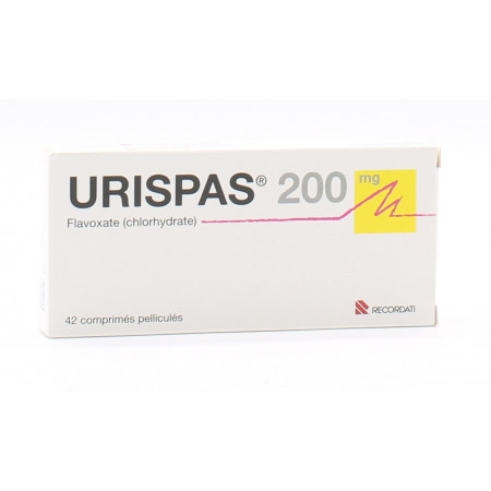 Urispas 200mg 42 comprimés - Univers Pharmacie
