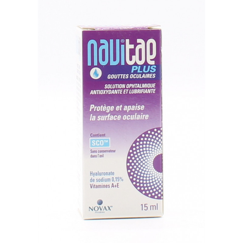 Navitae Plus Gouttes Oculaires 15ml - Univers Pharmacie