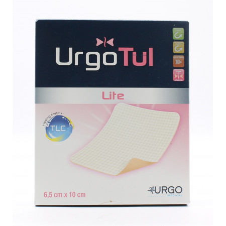 UrgoTul Lite 6.5 X 10cm 10 pièces - Univers Pharmacie