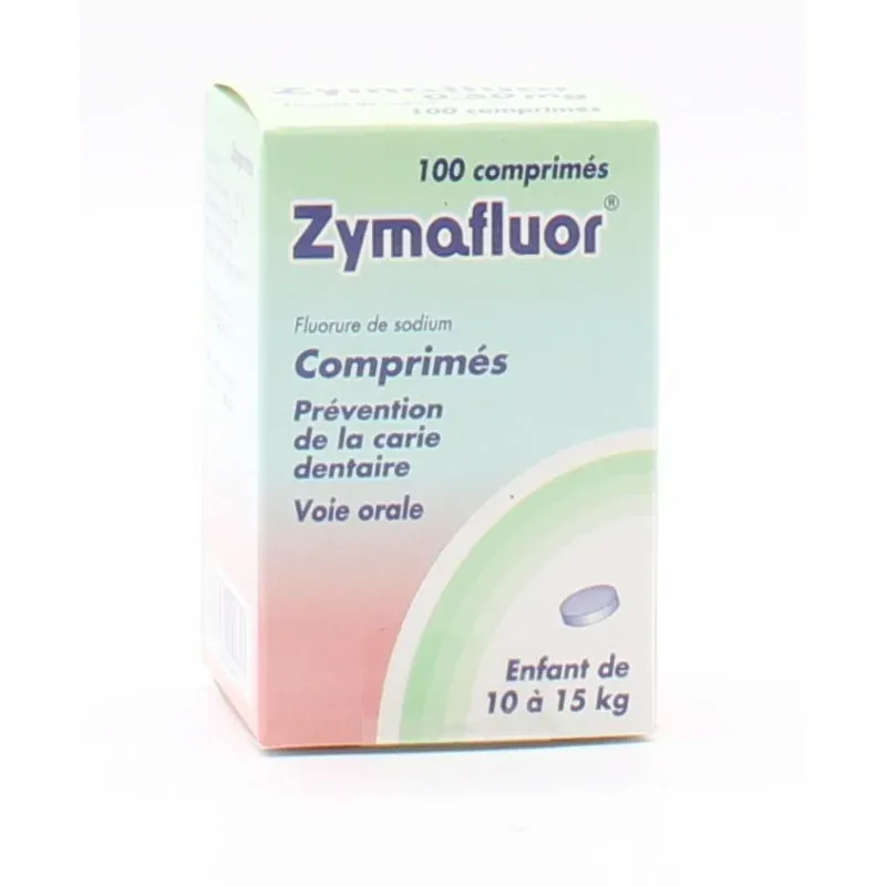 Zymafluor 0,50mg 100 comprimés - Univers Pharmacie
