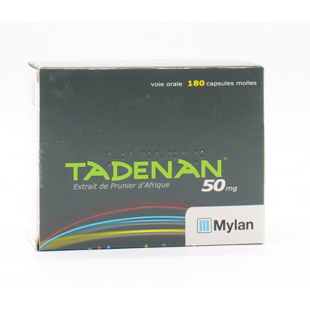 Tadenan 50mg 180 capsules - Univers Pharmacie