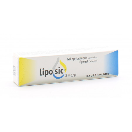 Liposic 2mg/g Gel Ophtalmique 10g - Univers Pharmacie
