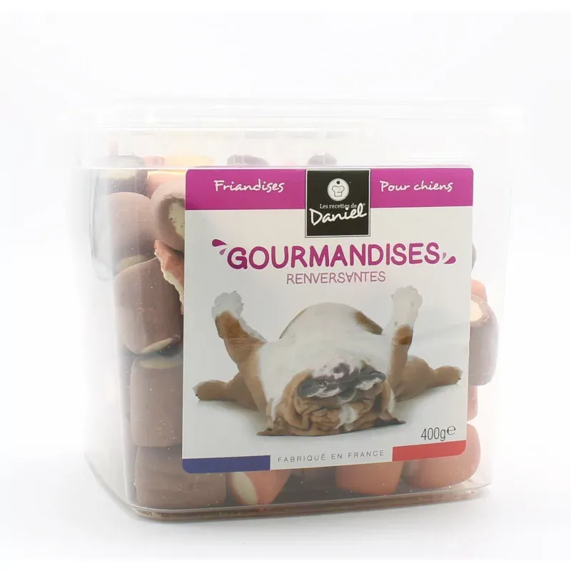 Les recettes de Daniels Gourmandises Chiens 400g - Univers Pharmacie