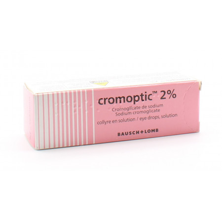Cromoptic 2% 10ml - Univers Pharmacie