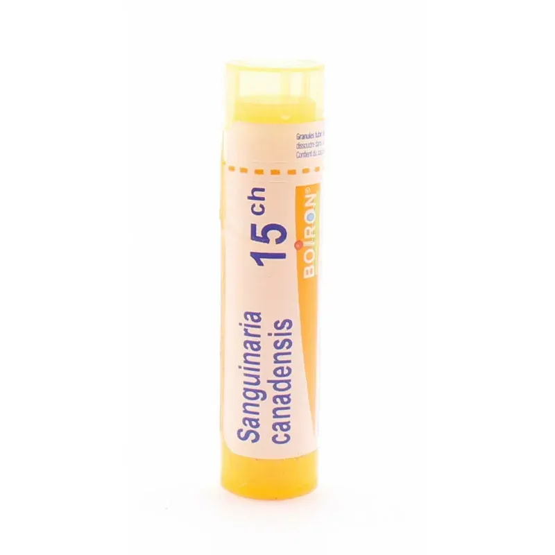 Boiron Sanguinaria Canadensis Tube Granules 15CH - Univers Pharmacie