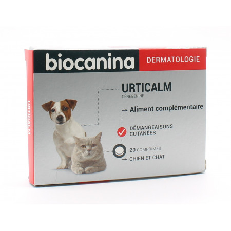 Biocanina Urticalm Chiens et Chats 20 comprimés - Univers Pharmacie