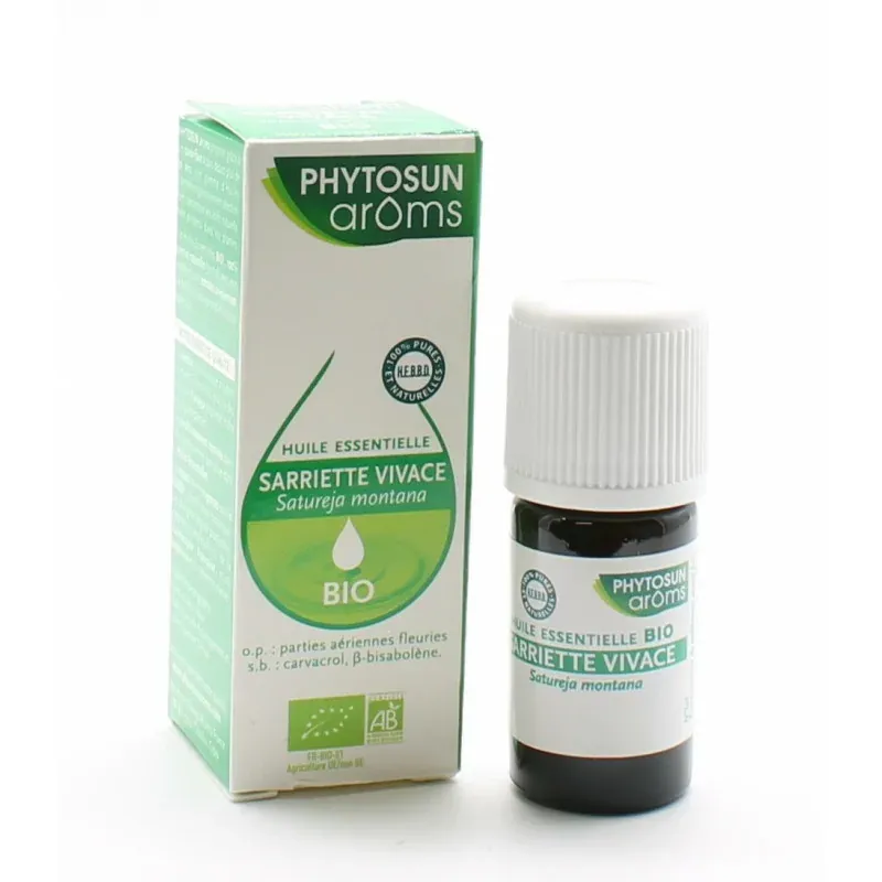 Phytosun Arôms Huile Essentielle Sarriette Vivace Bio 5ml - Univers Pharmacie