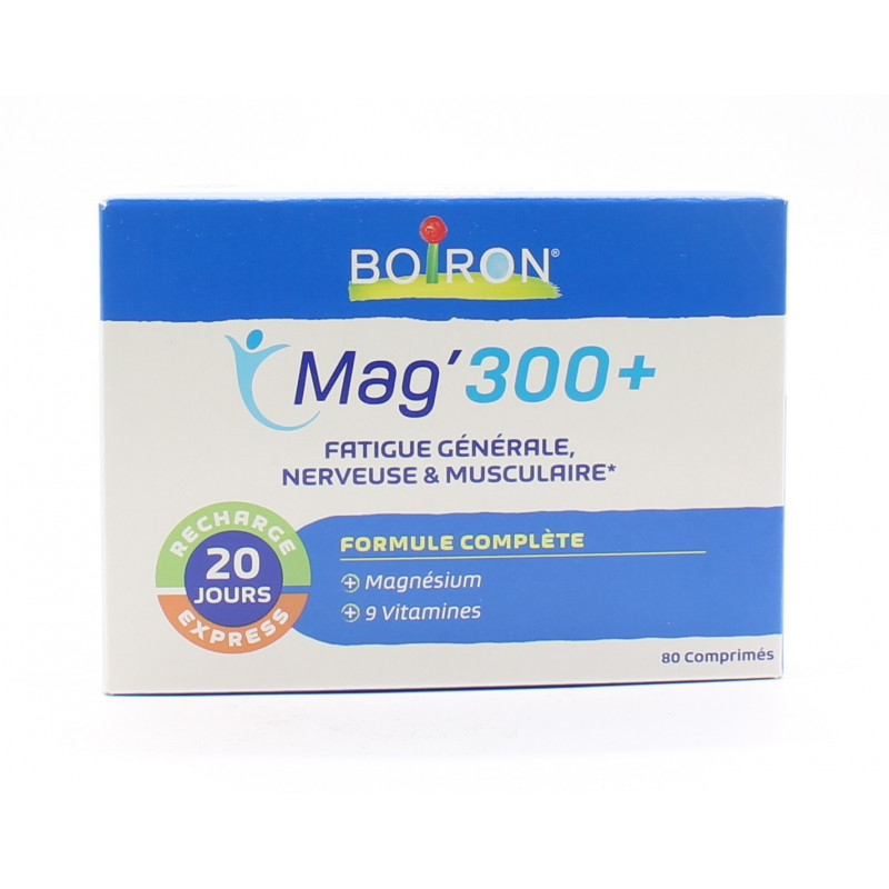 Boiron Mag' 300+ 80 comprimés - Univers Pharmacie Boiron Mag' 300+ 80 comprimés - Univers Pharmacie